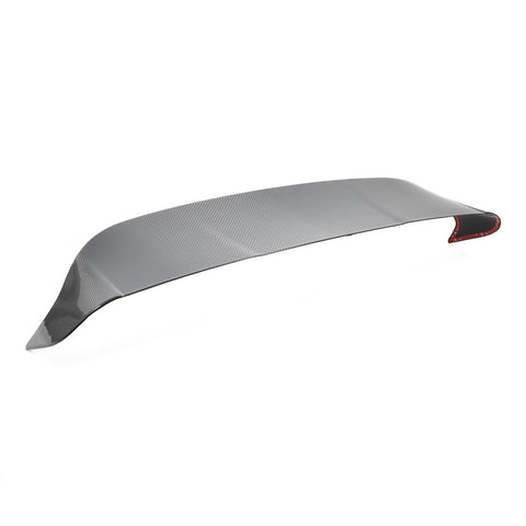 Rennline Carbon Fiber Upkick Spoiler for Macan: Premium hand-laid carbon fiber for a sporty OEM+ look. Easy, reversible install. Shop now at PMB Performance.