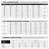 Competition Motorsport Sabelt Hero Superlight TS-10 Driver FIA Racing Suit size chart