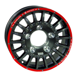 The BRAID Winrace T LR is a lightweight, durable wheel for off-road and overland use, designed for large Land Rovers and trucks. Shop now at PMB Performance.