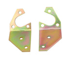 Maximize your vehicle's shock performance with our pre-formed steel plates that bolt onto rear swing axle flange bolts. These plates create lower shock mounting points for up to four shocks in custom applications, providing a robust upgrade. Please be aware they are not compatible with stock shock mounts.