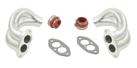 Maximize your engine’s airflow with the Dual Port End Kit for Type 1, 2 & 3! Made from thick, ball burnished aluminum, these end castings are ideal for porting and polishing. The kit includes essential clamps and new intake boots for hassle-free installation. Boost your performance today!