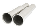 Stainless Steel Exhaust Tips, Flared,