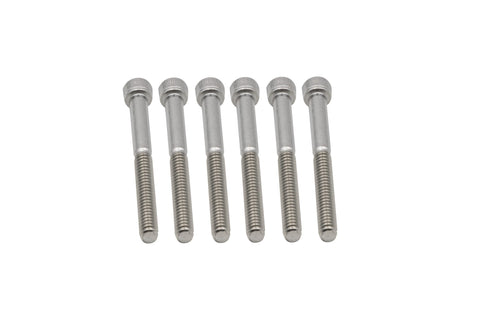 Replacement S/S End Cap Bolts, 6 pcs.