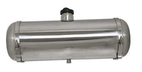 Elevate your off-road experience with our highly polished stainless steel fuel tank! Available in 5 lengths and 8" or 10" diameters, this tank features a durable finish that won't dull like aluminum. Includes polished stainless straps, hardware, and a gas cap. Note: Cap interchangeability is limited.