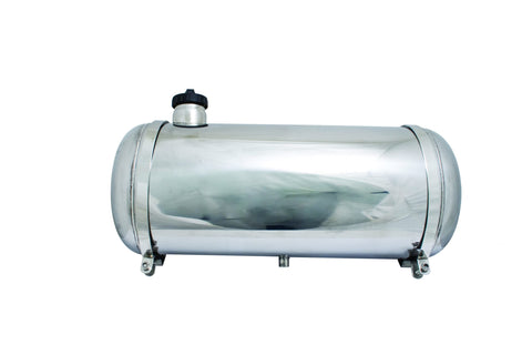 S/S Gas Tank, 10" X 24", End Fill, 7.7 Gallon, S/S Cap