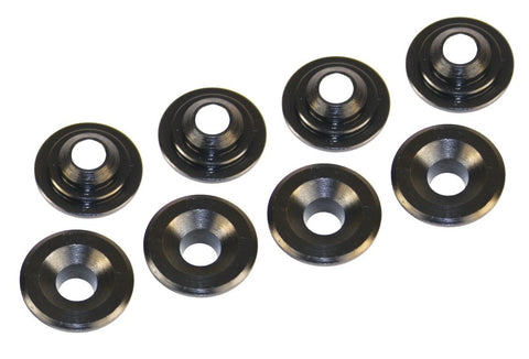 Discover the durability of our lightweight chromoly retainers, precision CNC machined and heat-treated for maximum strength! Designed to withstand the rigors of performance engines, these virtually unbreakable retainers are perfect for single or dual spring setups. Get a set of 8 and elevate your engine's reliability.