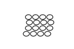 Replacement O-Ring Set for P/N: 4108/4109, 16 pcs.