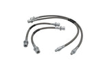 Empi 4-Piece Braided Stainless Brake Line Kit, T1 58-64. D.O.T. approved, stainless steel brake lines for improved performance & safety. Shop now at PMB.