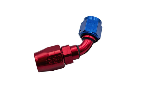 XRP -6 60º Double Swivel Hose End - Aluminum