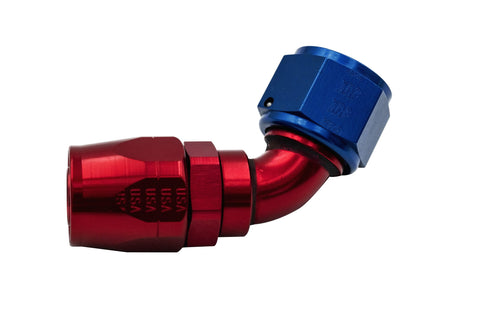 XRP -12 60º Double Swivel Hose End - Aluminum