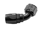 XRP -10 60º Double Swivel Hose End - Aluminum - Black