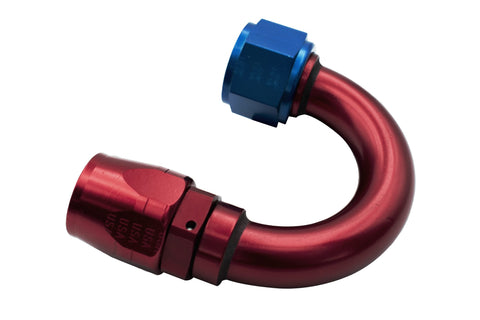 XRP -12 180º Double Swivel Hose End - Aluminum