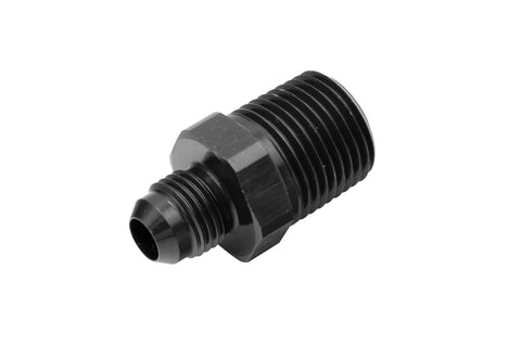 XRP ADAPTER, -6 FLARE TO 1/2 NPT - BLACK