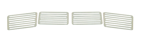 Empi 4-Piece Grille Set, Aluminum, Type 1. Enhance your Porsche with this durable, corrosion-resistant grille set for Type 1 models. Shop now at PMB.