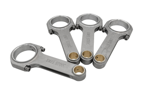 H-Beam Rods, 5.700" Length, Chevy Journal 2.000"/51mm (ARP Bolts)