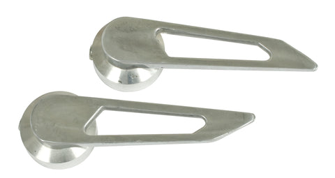 Enhance your VW's style with our Billet Style Door Handles, designed for Type 1 & 3 models through '66. Crafted from premium machined aluminum, these accessories add a sleek, modern look to your vehicle while ensuring durability. Perfect for VW enthusiasts looking to upgrade their ride. Don’t miss out—grab your pair today and make your VW shine!