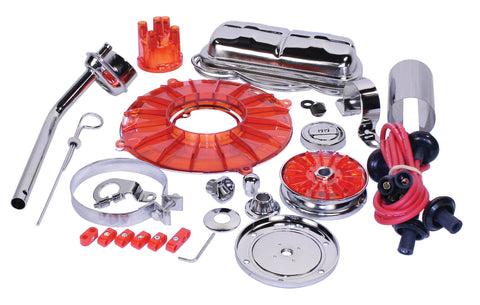 Super Color Deluxe Engine Kit, Red