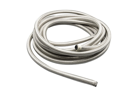 Achieve both functionality and style with our 1/4" (#4) Braided Stainless Line, known for its reliability and available in three lengths. Plus, our 3/8" I.D. (#6) Braided Stainless Line is offered in a 25' boxed length, ensuring you have the right fit for any installation. Shop our premium lines today!