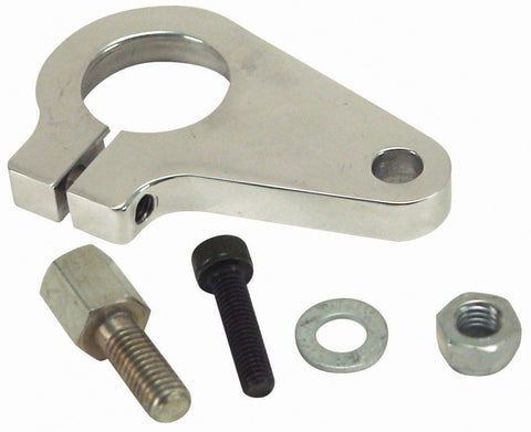 Solve distributor issues with this precision-machined billet aluminum clamp. Designed to replace bent or worn-out stamped clamps, this high-tech upgrade provides superior strength and durability. Ensure a secure fit and improved performance with this essential addition to your engine. Built for precision and reliability.