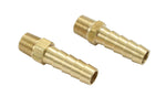 EMPI 1/8" NPT x 5/16" Barb Fuel Fitting, Pair. Adjustable fuel pressure fitting for performance carbs, max 7 PSI, for use with lead-free gasoline. Only at PMB.