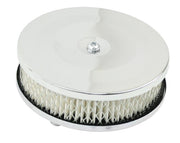 EMPI Air Cleaner for Stock VW Carb. 2 1/2" high, paper filter for superior filtration and engine performance. Ideal for stock carburetors. Shop now at PMB.