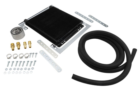 96-Plate Oil Cooler Kit withÂ Sandwich Adapter