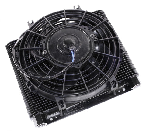 EMPI’s 72 Plate Competition Oil Cooler & Fan Kit ensures efficient cooling with a 12V fan, perfect for performance and worry-free operation. Shop now at PMB.