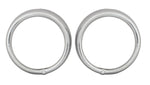 Headlight Rims, Chrome, 67-79, Pair