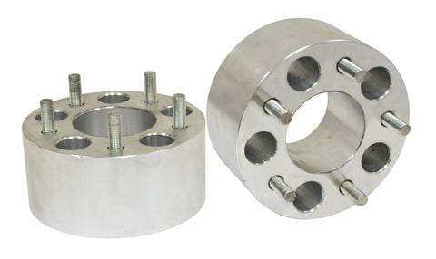 Empi 3" Wheel Spacers, Pair. Precision billet aluminum spacers with dual lug patterns and 14mm studs, perfect for wider tires and EMPI brake kits. 