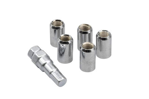 Add a touch of style with our Tuner style Chrome Lug Nuts, designed for tight bolt patterns like 5x112 and 5x100. These small-diameter lug nuts are perfect for wheels with smaller lug holes, offering a chrome finish that enhances your vehicle’s appearance while ensuring a secure fit.