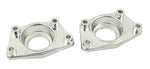 Chrome Spring Plate Caps - I.R.S., Pair