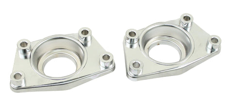Chrome Spring Plate Caps - I.R.S., Pair