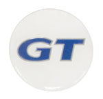 GT Logo, 43mm Fits Most Wheels & Wheel Caps, Set of 4
