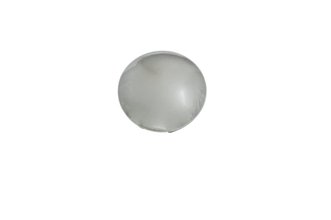 Cap Only (Plain) for 15" Raider, Push-On Chrome Plated Plastic with Ring