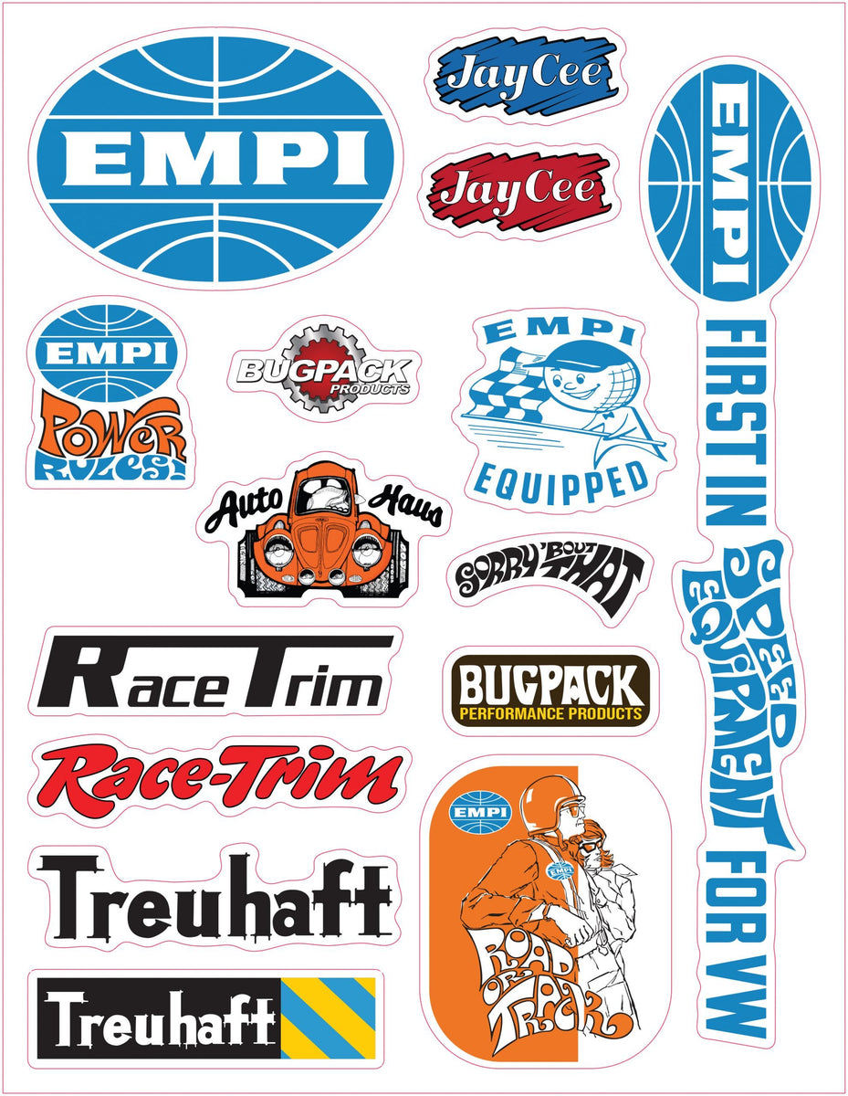 EMPI Family Sticker Collection Sheet – PMB Performance