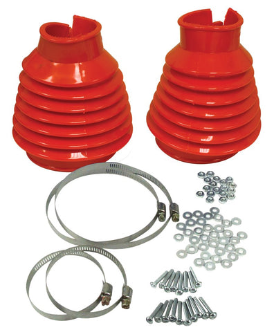 Swing Axle Boot. Red - Pair