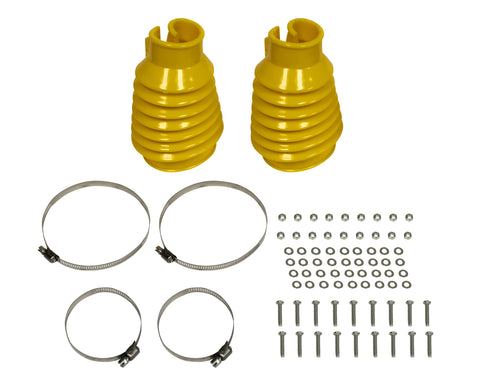 Swing Axle Boot. Yellow - Pair