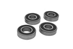 Sealed Wheel Bearings for Polished Aluminum Spindle-Mount Wheels