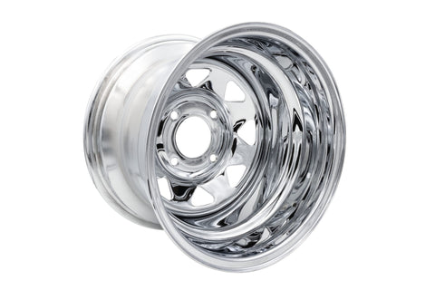 Discover the perfect blend of style and performance with our gleaming chrome spoke wheels. Offered in 4 and 5 lug options and 6 widths, these wheels are designed for a precise fit. The valve stem hole measures 11.3mm, making them ideal for various vehicles. Upgrade your wheels today and make a statement on the road!