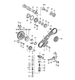 Chain Tensioner Sprocket Support for Porsche 911, 914-6, and 930 (1965-89) Guaranteed fitment Replacement of worn or broken sprocket support instantly restores proper timing chain operation High-strength construction withstands intense engine heat and tensioner vibration Manufactured to OE dimensions for proper clearances and chain alignment 24 Month Unlimited Mileage Warranty #5 in diagram. 1 required per car. Right Side Replaces: 930 105 510 00, 93010551000