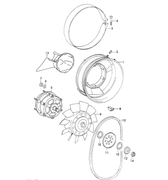 Ensure optimal performance for your Porsche 911 or 914 with our top-grade Alternator Clamping Washer. It secures your alternator properly, supporting efficient electrical system function. Trust our high-quality washer for all your Porsche maintenance needs. Replaces 90133106509 and 901 331 065 09.