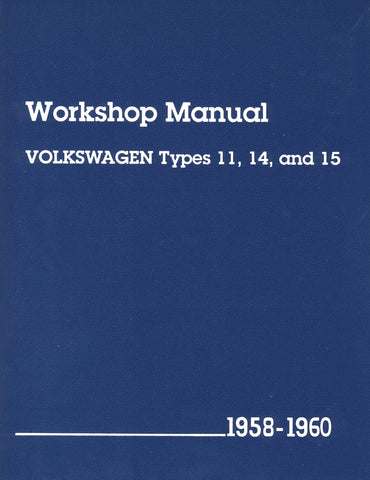 VW Tech Book Type 1, 58-60