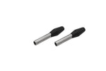 Door Lock Pulls, Black, 67-79, Pair