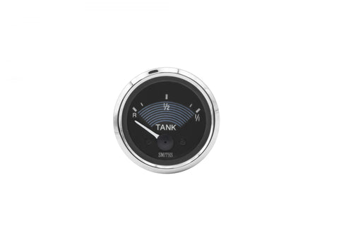 Ensure accurate fuel readings in your Type 1 VW with this 52mm 6v Chrome Bezel Fuel Gauge. Made in the UK, it boasts a black dial with a chrome or black bezel. Calibrated to work with the original fuel sender, it's available in 6v or 12v versions, making it an ideal choice for any VW restoration enthusiast.