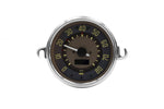 EMPI 115mm 0-80MPH Speedometer for Type 2. Brown dial, chrome bezel, digital with odo, trip, and warning lights. Made in the UK. Only at PMB.