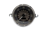 Revitalize your Type 1's interior with our Brown Dial and Chrome Bezel Speedometer. This elegant 115mm speedometer features a digital readout and stylish design with a brown dial and chrome bezel. With a speed capacity of 140 KMH, it includes "Drive-to-set" programming, odometer, trip readout, and critical warning lights for ultimate performance. Order yours today!