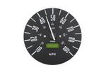 120mm 10-90MPH Black Dial Speedometer for Type 2