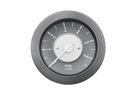 Revamp your VW Type 2 with our UK-made 86mm Digital Bay-Window Panel Tachometer! Designed to fit in the spare hole of your dashboard, this tachometer features a modern gray dial with a striking silver center. Operating in the 0-6000 RPM range, it’s compatible with original points ignition and upgraded electronic systems for enhanced performance.