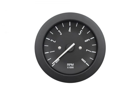 Elevate your VW Type 2 with our UK-made 86mm Digital Bay-Window Panel Tachometer! Designed to fit seamlessly into the spare hole of your dashboard, this black dial tachometer offers a 0-8000 RPM range. Compatible with both original points ignition and upgraded electronic systems, it's the perfect blend of style and performance!