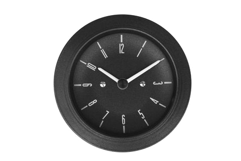 Elevate your VW Type 2 with this Made in the UK 86mm Black Dial Time Clock! Designed specifically for Type 2 models, this stylish timepiece not only enhances your dashboard but also offers a functional way to keep track of time. Perfect for both restoration projects and daily drives, it’s an essential accessory for any VW enthusiast!